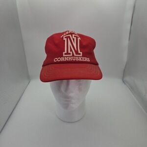 vintage 1980's Nebraska Cornhuskers snapback hat park avenue  made in usa